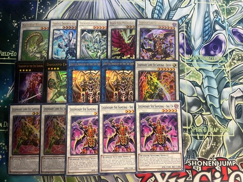 SIX SAMURAI SHI EN KIZAN ENISHI UNITED GATEWAY SOLEMN JUDGMENT YUGIOH DECK - 第 5/6 張圖片