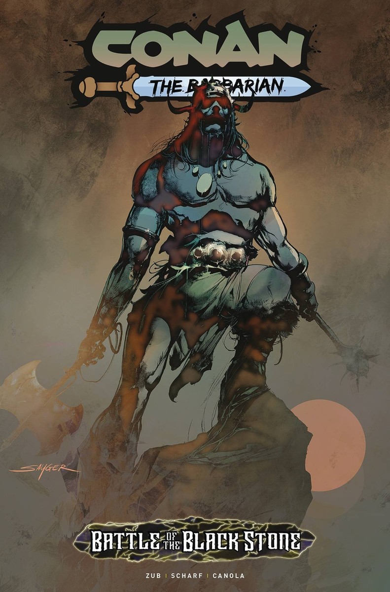 CONAN BARBARIAN BATTLE BLACKSTONE #1 (OF 4) CVR C SAYGER (MR TITAN
