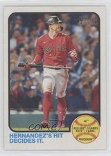 2022 Topps Heritage Enrique Hernandez Kike Hernandez #201 0b3