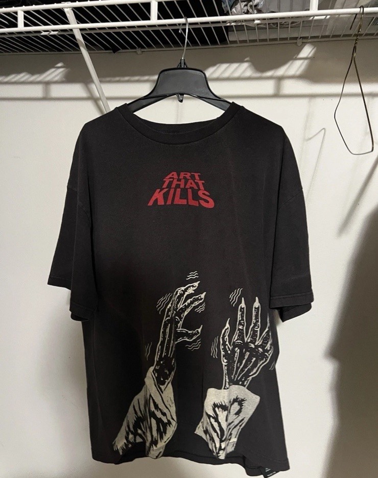 Gallery Dept “Art That Kills” Zombie Graphic Print T-Shirt | eBay