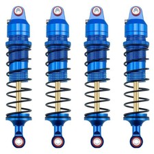 Traxxas Mini Maxx Adjustable Shocks 4pc Blue Powerhobby Phb7465blue