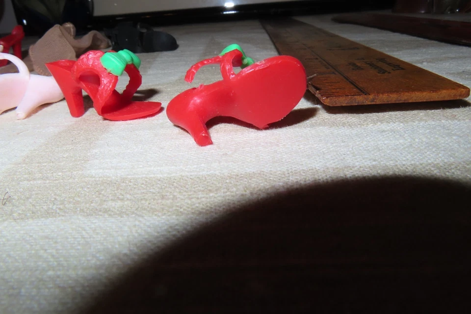 Lote Medias Zapatos Vintage Ideal Little Miss Revlon Muñeca 10.5" Alto Foto 4 de 4