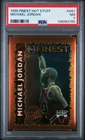 1995 TOPPS FINEST HOT STUFF #HS1 MICHAEL JORDAN PSA 7