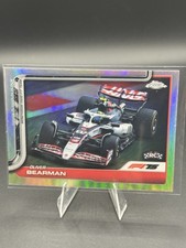 2025 Topps Chrome Formula 1 - F1 Cars Oliver Bearman #86 Refractor (RC)