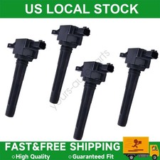 4Pcs New Ignition Coil 2 Pins H3T11271 Fit For Mitsubishi H003T11271 US STOCK