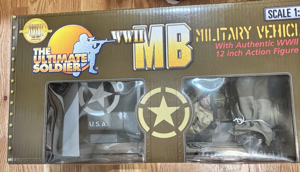 WWII MB MILITARY VEHICLE  Ultimate Soldier - Image 4 of 4