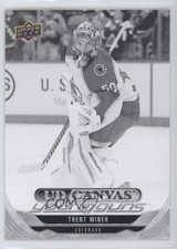 2024-25 Upper Deck Extended Series UD Canvas Young Guns Black Trent Miner 13og