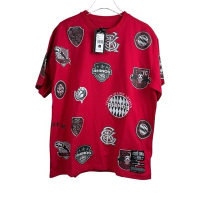 Ecko Unltd Patchwork Red T-Shirt Men s Size XL NWT MSRP $58 Style EO16K196