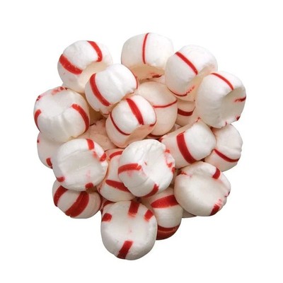 King Leo Soft Peppermint Puffs Diet-Friendly, Bulk Hard Candy (2 Pounds)