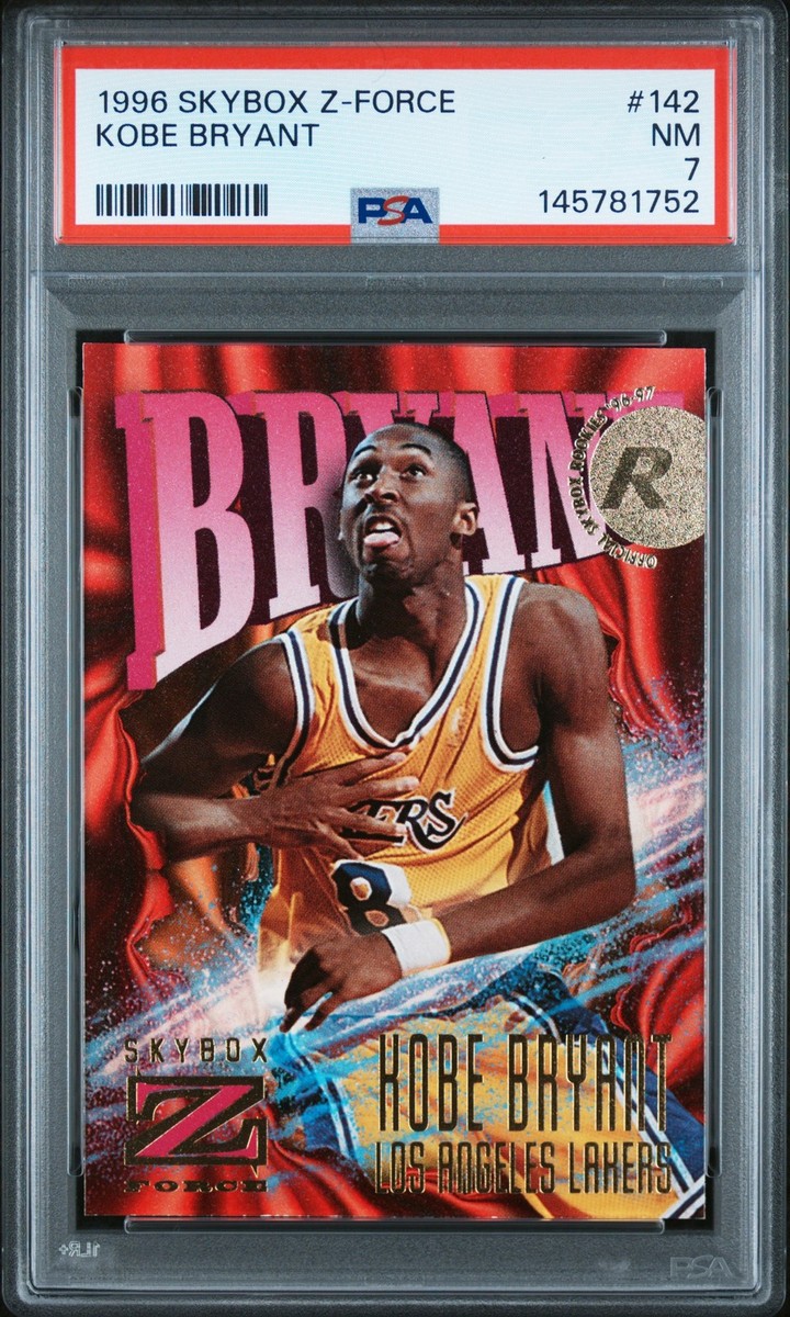 1996 SKYBOX Z-FORCE #142 KOBE BRYANT ROOKIE RC PSA 7 | eBay