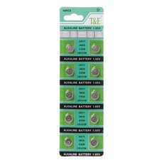 10pcs AG11 LR721 362 SR721 162 Cell Batteries for Calculators Watch Lamp