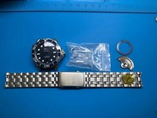 For DIY 40mm Watch Steel Case kit For 8215 mo...