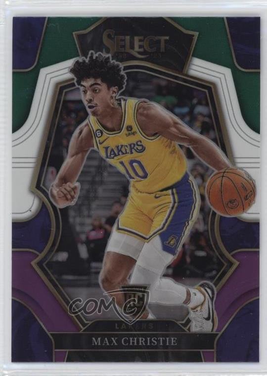 2022 Select Premier Level Green White Purple Prizm Max Christie Rookie RC 12z3