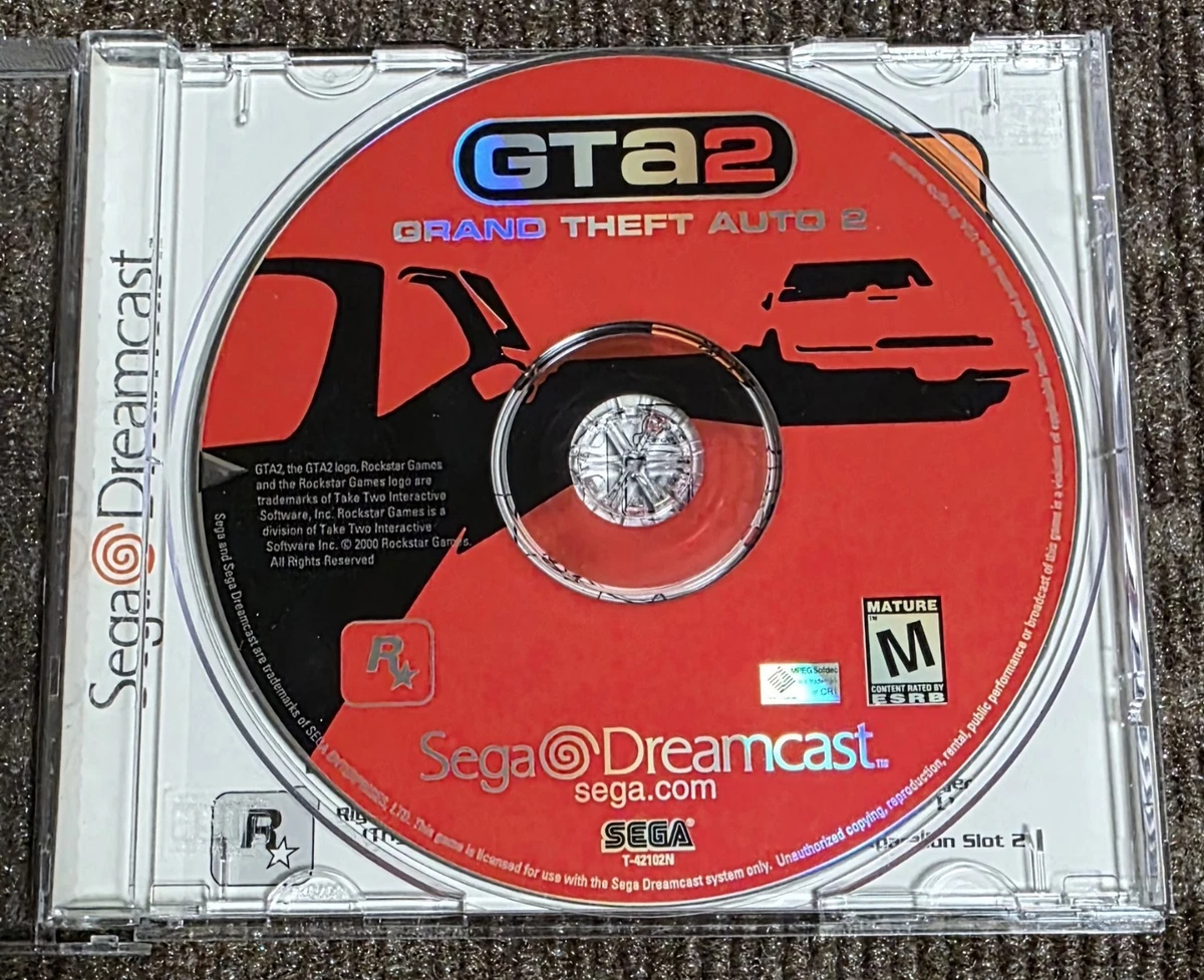Grand Theft Auto 2 Sega Dreamcast Video Games for sale | eBay