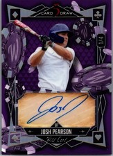 2024 Wild Card 5 Card Draw 1/4 Auto Parallel Josh Pearson 5CDM-JPA Auto
