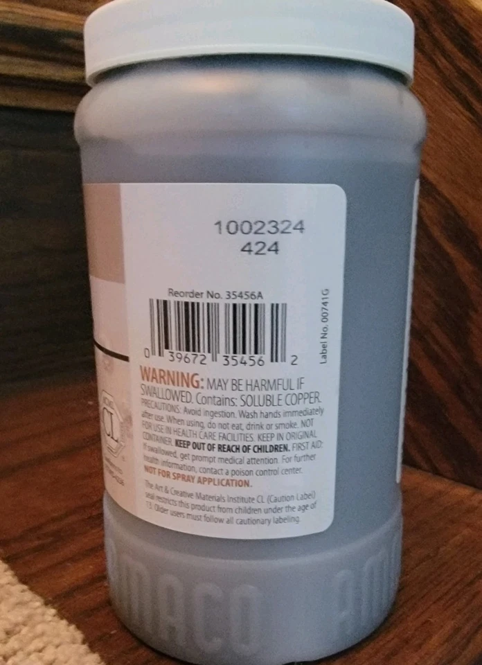 NUEVO SELLADO AMACO POTTERS CHOICE 16 OZ PALADIO PC-4 CONO DE ESMALTE DE CERÁMICA 5-6 Foto 4 de 4