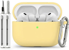 Full-Coverage Dustproof Design for Airpods Pro 3 Case Cover with Cleaner Kit,Sof