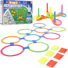 Set Di Giochi Da Giardino 6 in 1 O 3 in 1 Giochi per Feste Di Compleanno Bambini