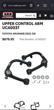 Arbold Man Emu Uca0004 Upper Control Arms For 5th Gen 4 Runner New In Box Arbold Man Emu Uca0004 Upper Control Arms For 5th Gen 4 Runner New In Box