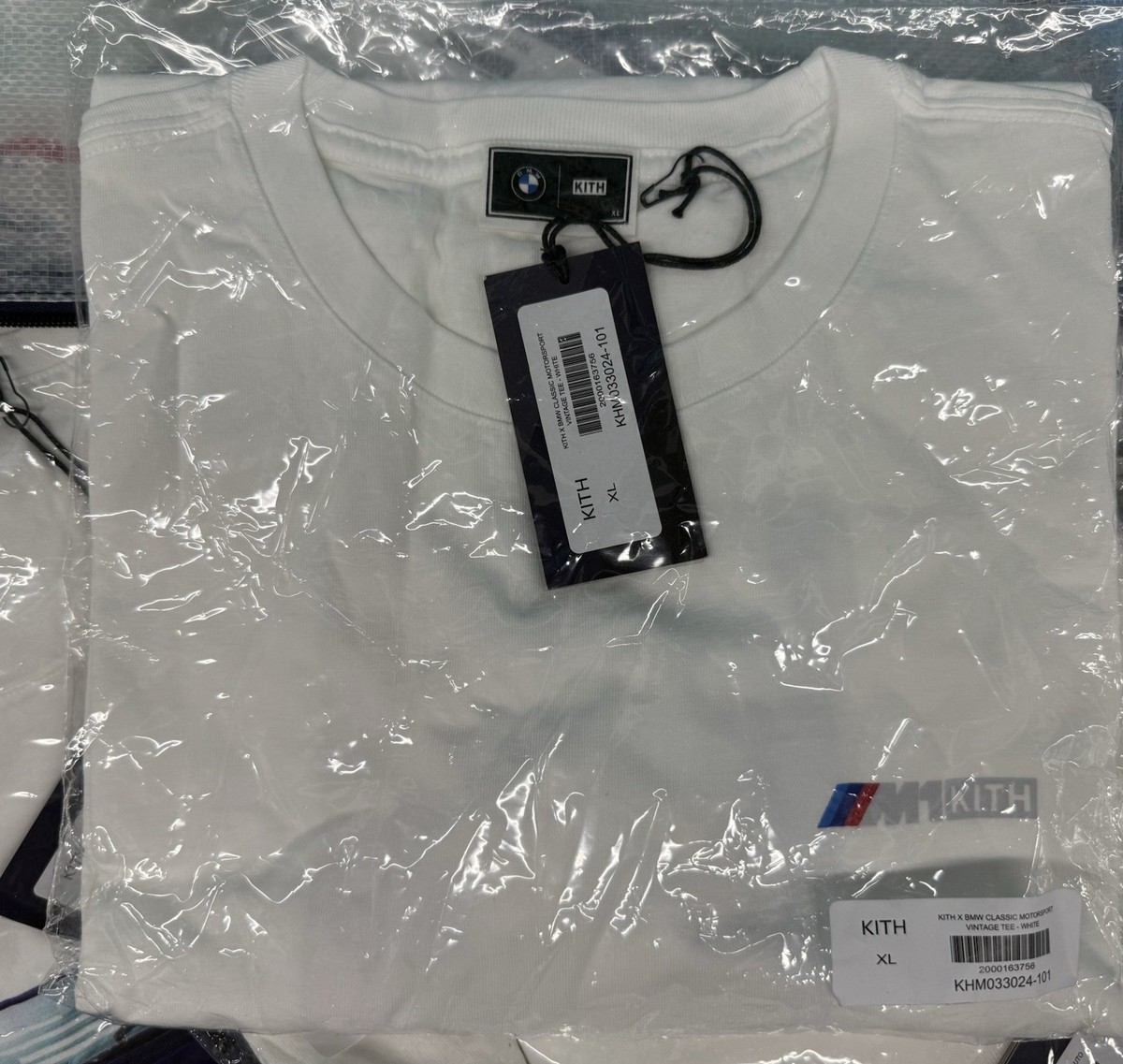 Kith for BMW Classic Motorsport Vintage Tee T-Shirt White Size XL 