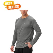 Lightweight Men's Rash Guard with UPF 50 for Outdoor Activities - Size Small