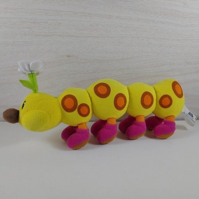 Super Mario Wiggler Plush Hanachan San-ei Little Buddy Toy ALL STAR COLLECTION