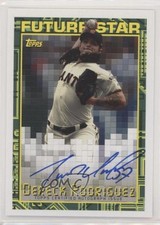 2019 Archives 1994 Topps Future Stars 86/99 Dereck Rodriguez #94FSA-DR Auto 4t6