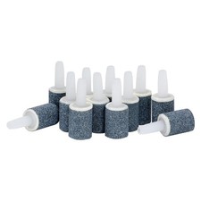 Aquarium Air Stones 0.6 inch 12Pack, Bubble Stone, Fish Tank Airstones, Aerat...