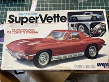 Mpc Supervette 63 Corvette Stingray 116th Scale Model Kit - I-3056