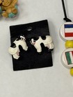 5-Piece Novelty Jewelry Lot Flags Snoopy Troll Cow Penny Earrings — photo 4