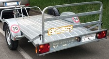 carrello  rimorchio  auto Cresci mod. PT7 usato
