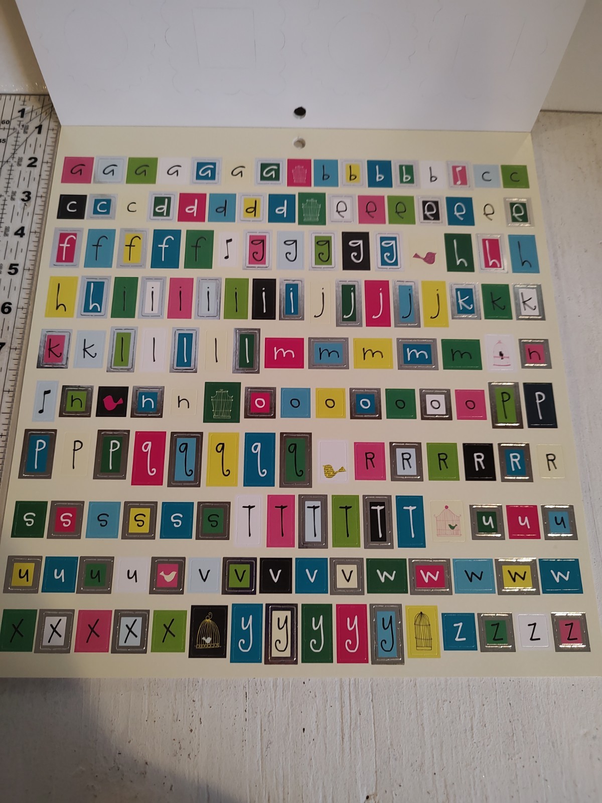 Heidi Grace Designs Take Flight 12x12 Foil Punch-Outs Paper Pad