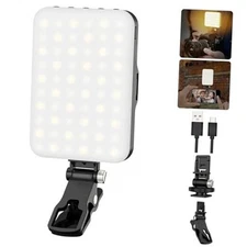  LED Camera Light - Portable Photography Lighting with 60 LED, 2200mAh Black
