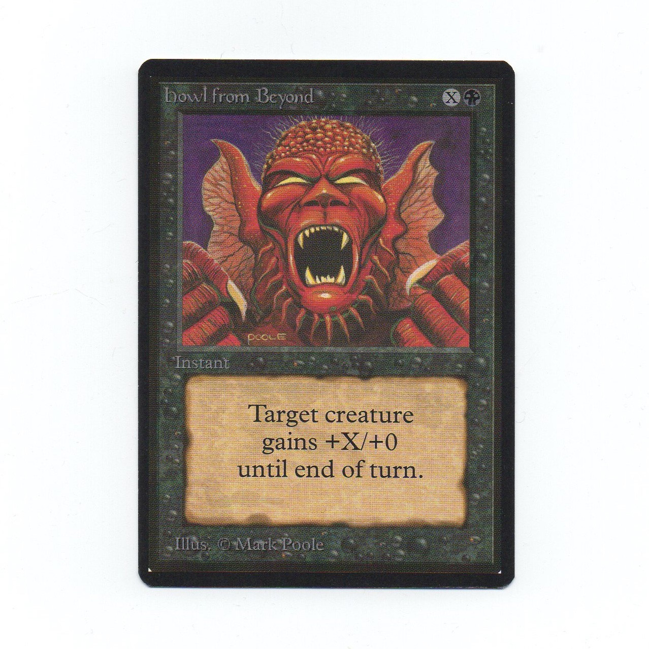 Magic: The Gathering Beta Series - Howl from Beyond (112)