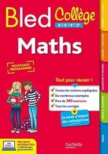 Bled Collège Maths von Curel, Josyane | Buch | Zustand gut