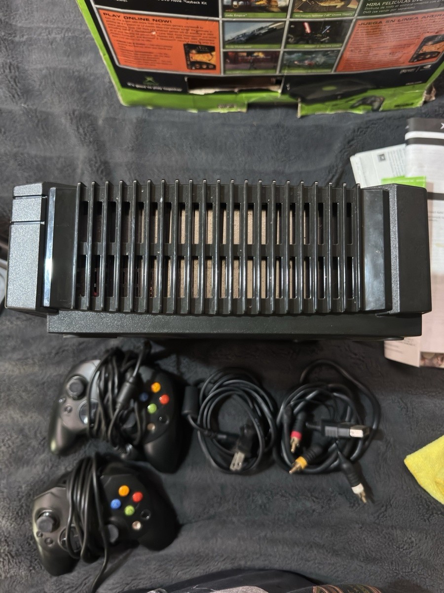 Used Original Xbox Console With 2 Controllers , Zenith Z