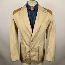 Pendleton Lobo Blazer Jacket Mens 42 Pen West Sport Coat Hunting Cotton Vtg 70s