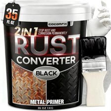 2-in-1 Rust Converter Metal Primer Paint 35 Oz Anti-rust Repair Kit For Car 2-in-1 Rust Converter Metal Primer Paint 35 Oz Anti-rust Repair Kit For Car