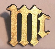 Vintage McIntosh Odznaka głośnika 11⁄8" x 11⁄8" OSTATNIA