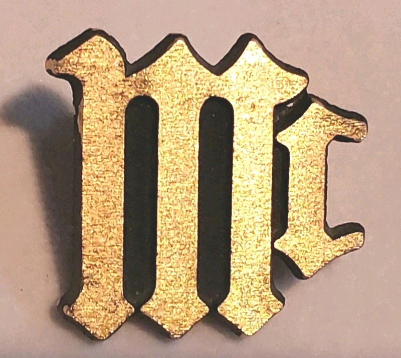 Vintage McIntosh Speaker Badge  1⅛" x 1⅛" LAST ONE