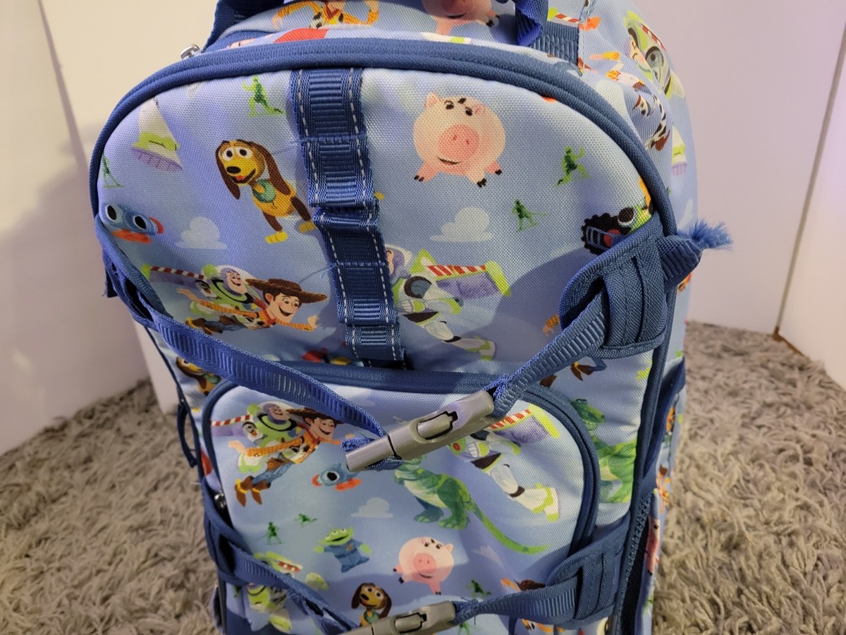 Pottery Barn Mackenzie Disney and Pixar Toy Story Rolling Suitcase/Backpack