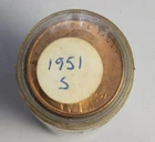 Photo of a 1951-S Lincoln Wheat Cent from an eBay listing that sold on Jul 18, 2026