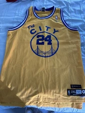 Vintage Rick Barry The City Jersey Reebok Golden State Warriors Men’s 2 XL