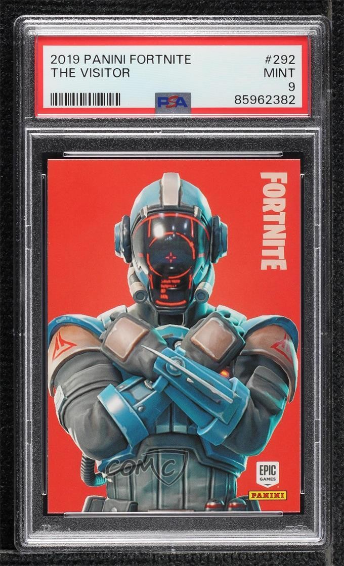 2019 Panini Fortnite The Visitor #292 PSA 9 MINT p8v
