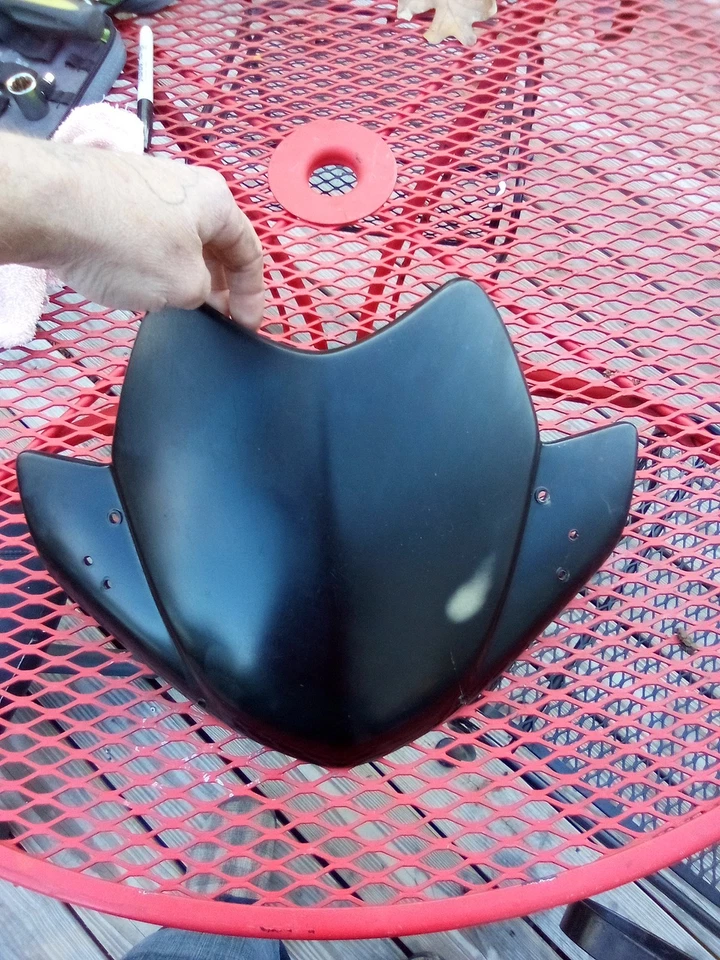 Aprilia Sr50 Front Fairing Windshield Black 8258564 Moped Scooter  - Image 2 of 3