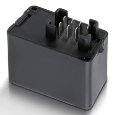 7-Pin Electronic LED Flasher Relay Hyper Flash Fix For Turn Signal Blinker Bulbs