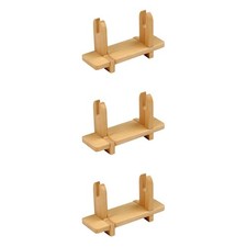 3 Pack Traditional Fan Stand Fans Display Bracket Oriental Holder