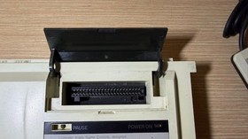 READ INFO- Sega Mark III Console + AV Scart Cable + Game