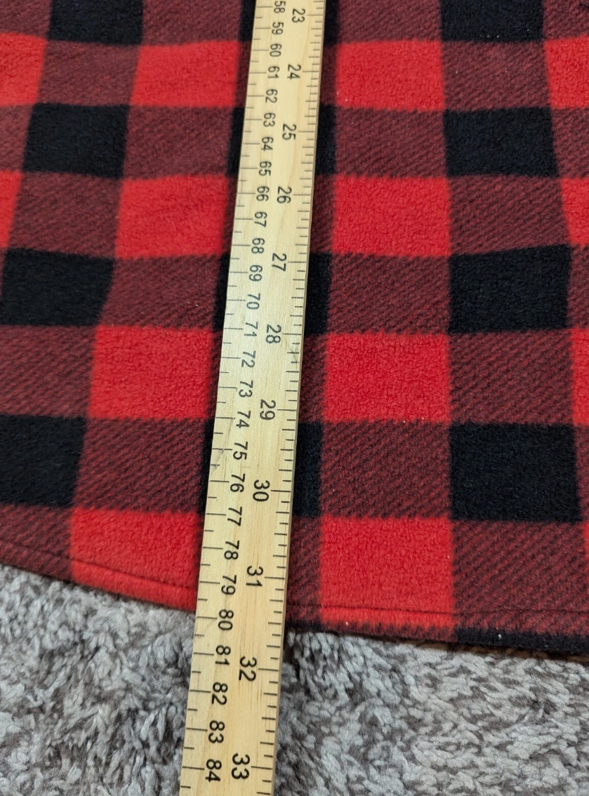 Legendary Whitetails Shirt Mens 2XL Red Black Buffalo Plaid Flannel Outdoors