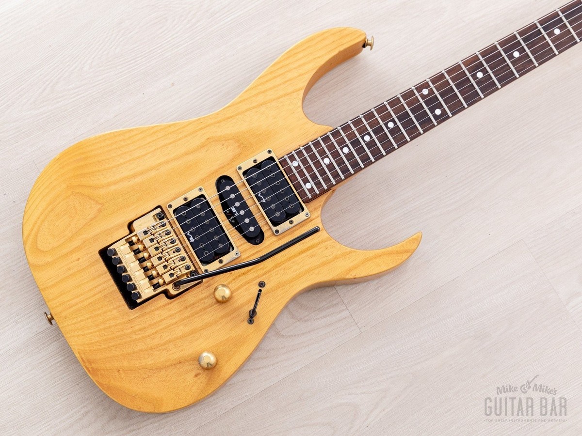Ibanez 日本製 natural gold parts 1994 Ibanez RG670 HSH Natural Matte, Near-Mint w/ Lo-Pro Edge | eBay